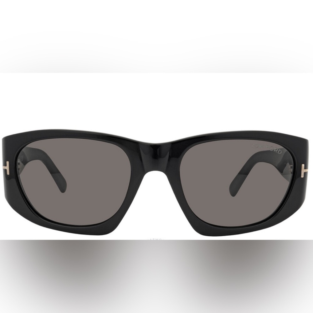 TOM FORD 
Cyrille Grey Geometric Men's Sunglasses New